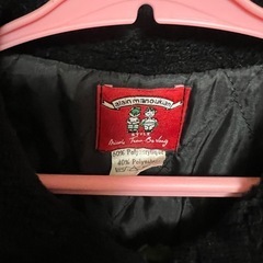 フランス土産のコートの画像