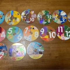 こどもちゃれんじＤＶＤまとめ売り14枚（年中、年長）