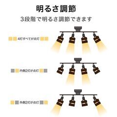 未使用）定価10,990円💡シーリングライト Nウッドリング （P-4NA）の画像