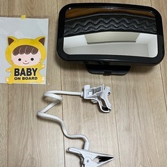 ベビーミラー、ベビーインカーステッカー、スマホグリップ