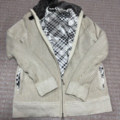 メンズニット&ショルダーバッグセット売りの画像