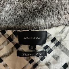 メンズニット&ショルダーバッグセット売りの画像