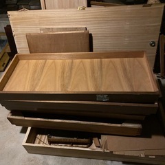タンスを壊したあとの廃材