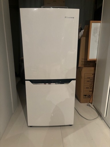 2017年製　Hisense 冷蔵庫　2ドア