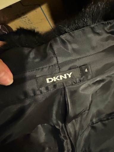 DKNY 毛皮 ショール