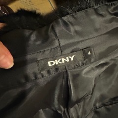 DKNY 毛皮 ショールの画像