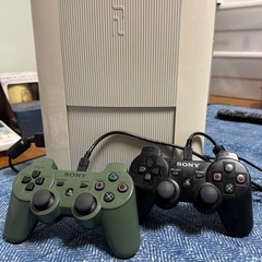 PS3 ホワイトと中古カセット8個セット