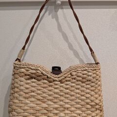 【中古】かごバッグ　籠バッグ　鞄の画像