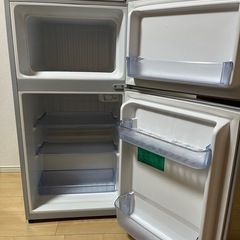 Haier ハイアール 冷蔵庫 冷凍庫 動作品 2ドア 98L 家庭用の画像