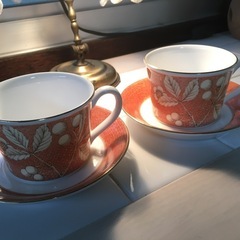 WEDGWOOD 超希少★新品★ウェッジウッド カップ＆ソーサー 2客 の画像