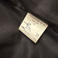LIDNM LEATHER SHORT BLOUSON レザーショートブルゾンの画像