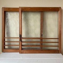　昭和レトロ　昭和建具/昭和ガラス/昭和窓の画像