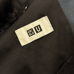UNIQLO U ステンカラーコート レディースS ブルーの画像