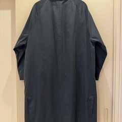 UNIQLO U ステンカラーコート レディースS ブルーの画像