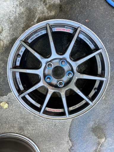 【引き取り限定】 希少!S2000専用!レース用17インチホイール