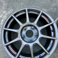 【引き取り限定】 希少!S2000専用!レース用17インチホイールの画像