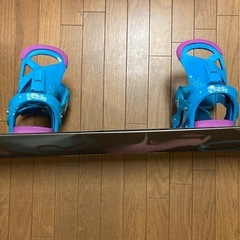 BURTONスノーボード、ビンディング　DEJAVU SMALLS 128cmの画像