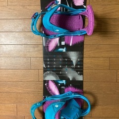 BURTONスノーボード、ビンディング　DEJAVU SMALLS 128cmの画像