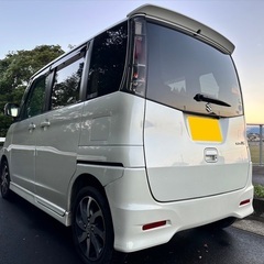 初売り2日から‼️上級グレードのターボ☆月々9千円〜分割払い可❗️ 車検2年付き！【名義変更代込み】大人気☆スズキ パレットSW☆HDDナビ付き☆走行中DVD見れます☆ETC付き☆安心☆バックカメラ付き☆便利な電動スライドドア♪しかも両側☆ドラレコ☆スマートキー☆フルオートエアコン☆純正アルミ☆そのまま乗って帰れます‼️の画像