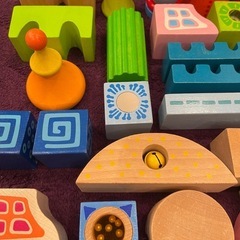 カラフル積み木の画像