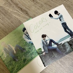 colors ユチョンジェジュン　CDジャケット2つ