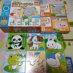 美品✨【くもん】ジグソーパズル🐘🐰8セット　の画像