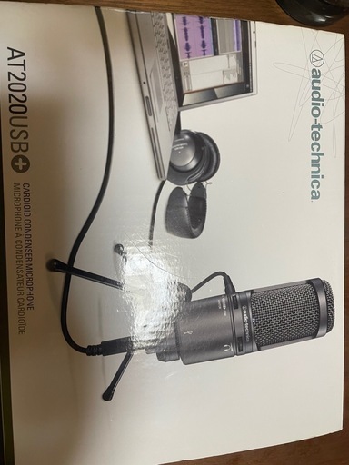 audio-technica　AT2020USB + コンデンサーマイクセット