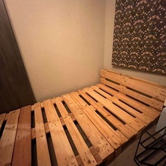 【お話し中】木製パレット　ベッド　ガーデニング