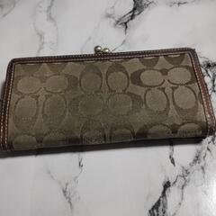 COACH　長財布の画像
