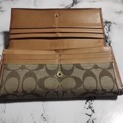 COACH　長財布の画像