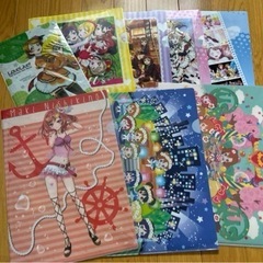 アニメ　クリアファイル