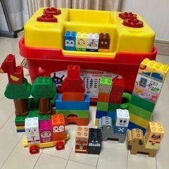 アンパンマン　はじめてブロックワゴン