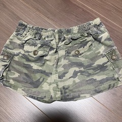 迷彩のショートパンツ   の画像