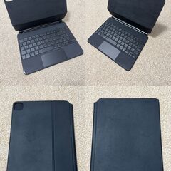 iPad Air 10.9インチ 第5世代 Wi-Fiモデル（中古）+Magic Keyboard（中古）+おまけ（新品未使用社外タッチペン）の画像