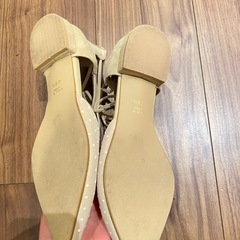 Le Talon 日本製ポインテッドリボンセパレートフラットの画像