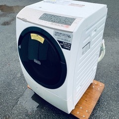 ♦️ 日立ドラム式電気洗濯乾燥機【2019年式】BD-SV110CR