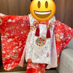 【近日処分】七五三　着物セットの画像