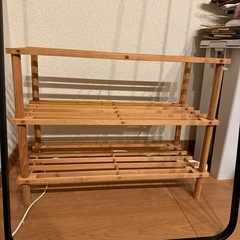 [無料]棚　木製