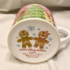 美品 レア ディズニーシー・ディズニーランド スーベニアカップ クリスマス Disneyの画像