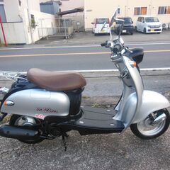 美車YAMAHA 2st VINOビーノ ブラック シルバー セル始動　速く好調 　バッテリー　フィルター新品交換　キャブレター洗浄整備他かなりお金かけ多数交換 納車整備点検済み 登録後すぐ乗り出せます。直接引き渡し　配送手配も可　SA10J　５AU　４JP　原付の画像