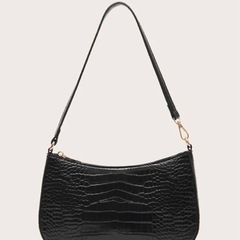 【12/10まで】ハンドバック　クロコダイル 風