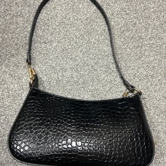 【12/10まで】ハンドバック　クロコダイル 風の画像