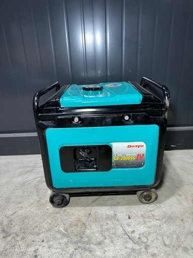 GE-2800SS-IV インバーター発電機 デンヨー 防音型 発電機 100V インバータ 発電 ガソリンエンジン 防音型 災害 土木 建設機械 セル付き