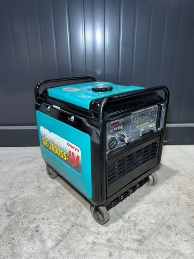 GE-2800SS-IV インバーター発電機 デンヨー 防音型 発電機 100V インバータ 発電 ガソリンエンジン 防音型 災害 土木 建設機械 セル付き
