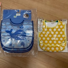 新品未開封☆お食事スタイ＋ダッドウェイ3枚入りの画像