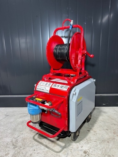 スーパー工業 SEV-2108SS フルセット 防音 エンジン高圧洗浄機 ガソリンエンジン 動作確認済み 高圧洗浄機 エンジン 土木 