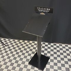 記名台スタンド メニュースタンド　看板 順番待ち記名台