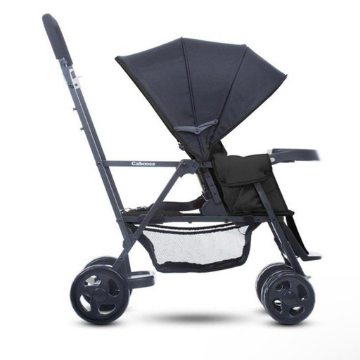 joovy カブース グラファイトストローラー 2人乗りベビーカー 黒