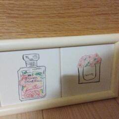 インテリア　額の画像