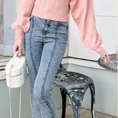 新品 シェリーミー ストレッチフレアデニム Mサイズ